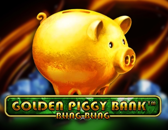 Golden Piggy Bank: Bling Bling